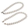 2Pcs Pearl Bead Bag Chain 60cm Workmanship Easily Install Detachable Bag Chain Accessories for