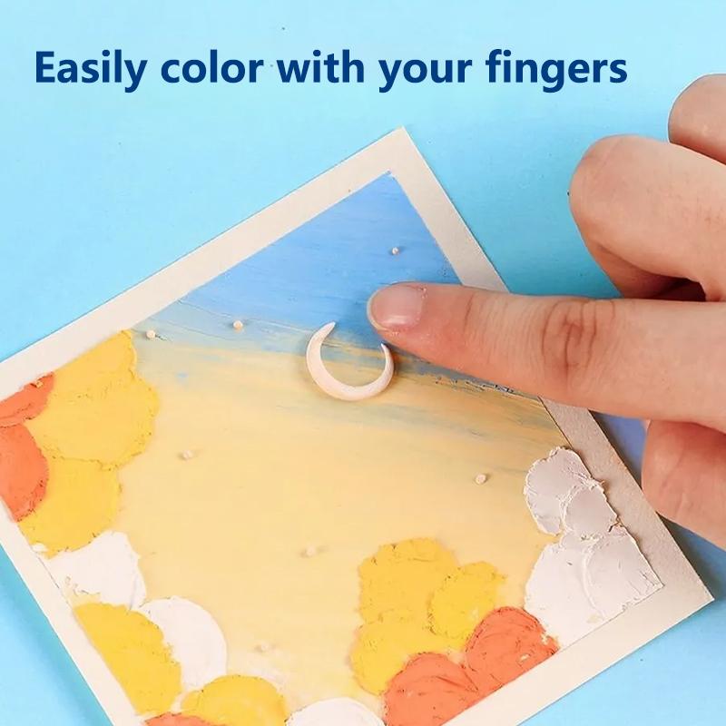 Artist Soft Oil Pastels Set Professional Painting Drawing Graffiti Art Crayons Washable Non-Toxic Art Supplies 48 Colors