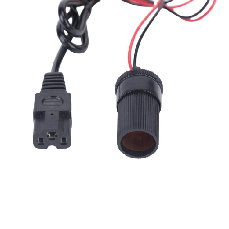 Fahrzeug 12V Netzteil, DC36V-120V auf DC12V Konverter mit 3-Pin Steckverbindern & Zigarettenanzünderbuchse für E-Bikes