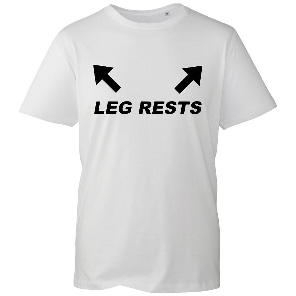 Leg Rests Tshirt Funny Adult Humor Innuendo Graphic Rude Stag Do Black Shirt S