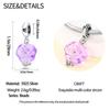 Charm-Perlen Anhänger Kupfer Glas Rose Anhänger-Perlen Kompatibel Mit Charm-Perlen Silber Authentische Armbänder Perlen-Anhänger Damenschmuck Maki