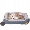 Dog Bed Soft Fluffy Cushion Antislip L 66X52 Cm Crate Sofa