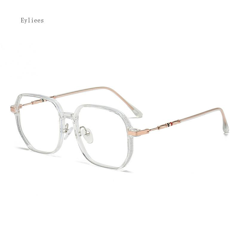 Big Size Square Shape Glasses Women Blue Light Blocking Transparent Men's Glasses Computer Glasses