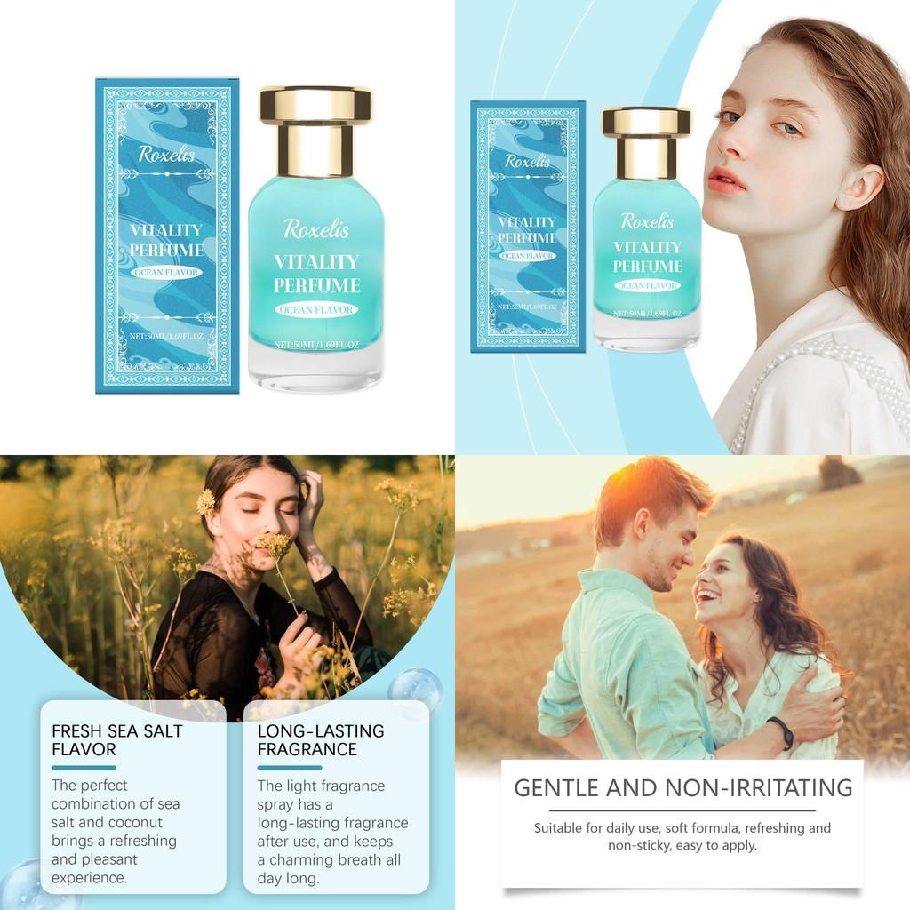 Refreshing Ocean Vitality Perfume Long Lasting Fragrance For Natural Elegance 50ml