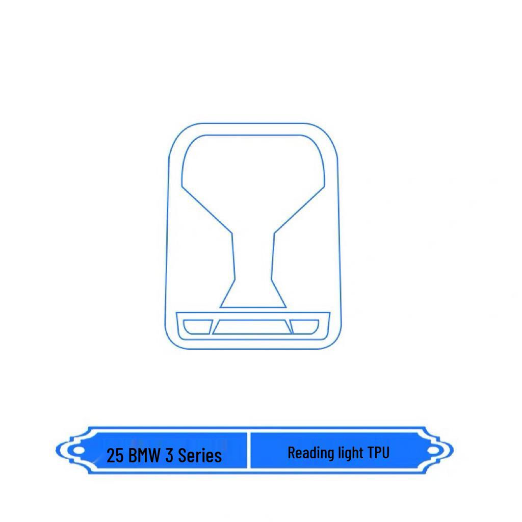 Fits 25 BMW 3 Series Models: Interior Film, Console Shift Lever Film, and Instrument Navigation Screen Protector.