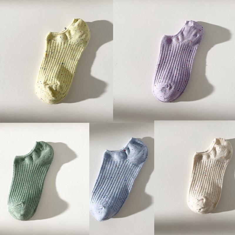 

1/5Pairs Fashion Solid Boat Men Socks Simple Sports Breathable Unisex Ankle Socks Women s Stockings&Black Low Tube Cute Socks One Size