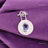 Iolite Stone Trendy Mothers Gift Anniversary New Pendant Jewelry Sterling Silver PP-57-6