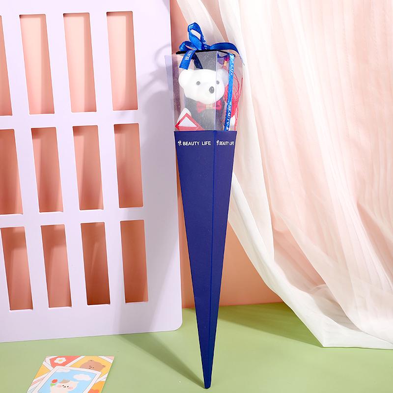 

1 шт. свадебные сувениры вечеринка подарок игрушка кукла романтический медведь букет мода выпускной искусственный цветок домашний декор