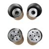 Metal Construction Golf Hole Cup Bottom Drain Hole Golf Green Cup Golf Flagstick Cup  Golf Course
