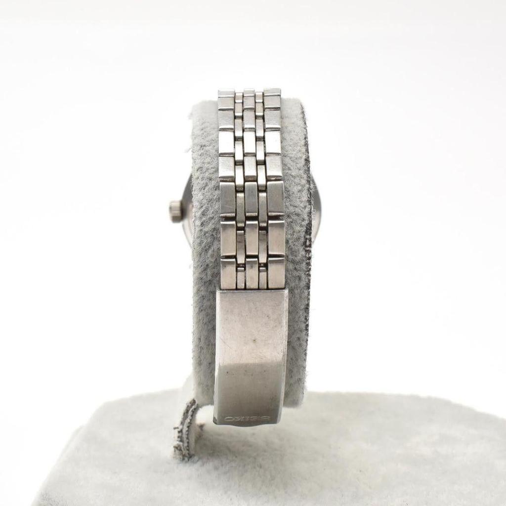 Used Working item SEIKO Seiko ladies watch automatic winding green dial 17 stones