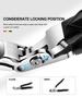 Stainless Steel Long Handle Curved Nail Clipper with Large Grip