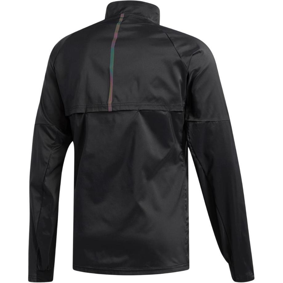 Adidas Supernova Jacket Breathable Windproof Stand Collar Zip Jacket Men Jackets Black D73188