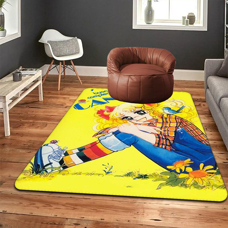 Candy Girl Rug Floor Mat for Living Room or Bedroom Soft and Comfortable Carpet a Gift for Birthday and Holiday.MFF0918229