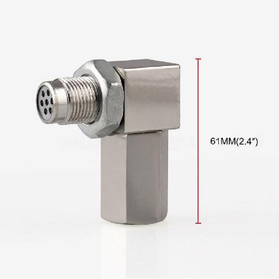 90-Degree / 135-Degree Automotive O2 Sensor M18x1.5 Connector Series Stainless Steel Universal Automotive Parts