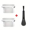 Protective C-shaped Charging Port Cover with Cleaning Brush - Suitable for iPhone 15