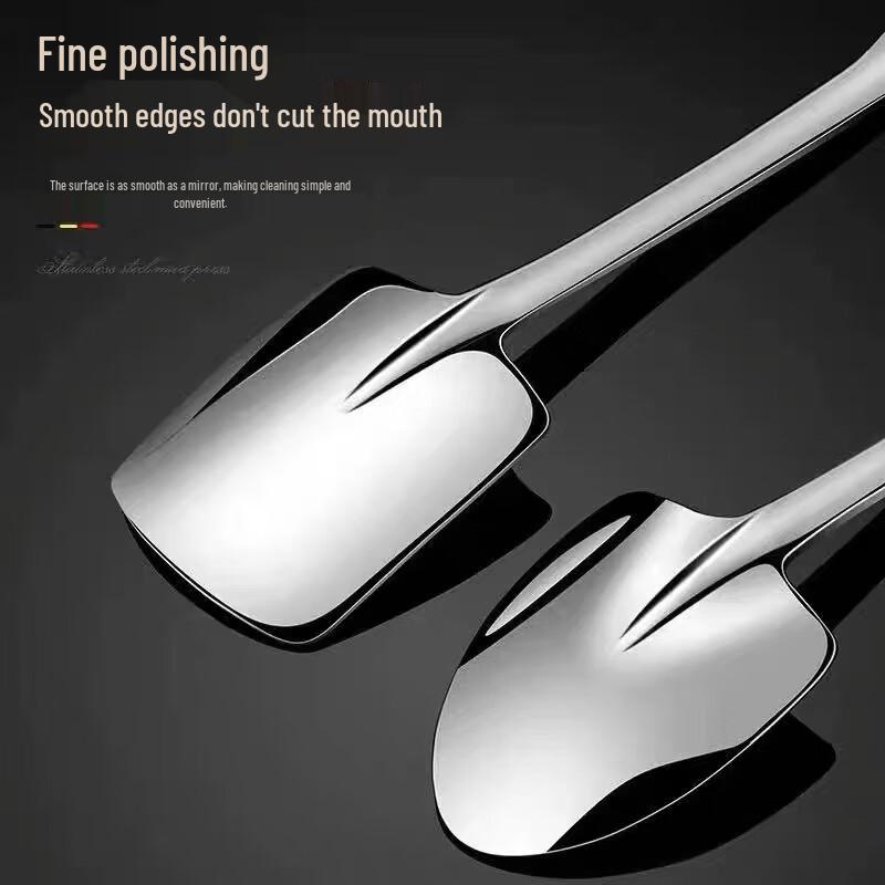 Beiyou Stainless Steel Multipurpose Dessert Spoon