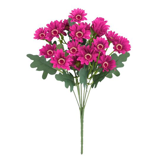 

Искусственные хризантемы Реалистичные искусственные осенние цветы Устойчивый к УФ-лучам букет искусственных цветов Искусственные хризантемы для дома, фермерского дома, осеннего внутреннего и наружного декора 1pc розовый
