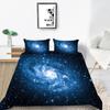 Home Textiles Kids Bedding Set 3D Star Sky Printing Bedclothes Bedroom Decor Microfiber Soft Quilt Cover  Breathable