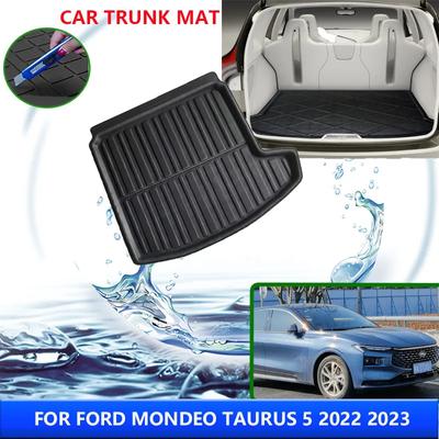 Tapetes de porta-malas para Ford Mondeo Taurus 5 2024 2024 Anti-UV Antiderrapante Tapete de armazenamento resistente a altas temperaturas Acessórios para automóveis
