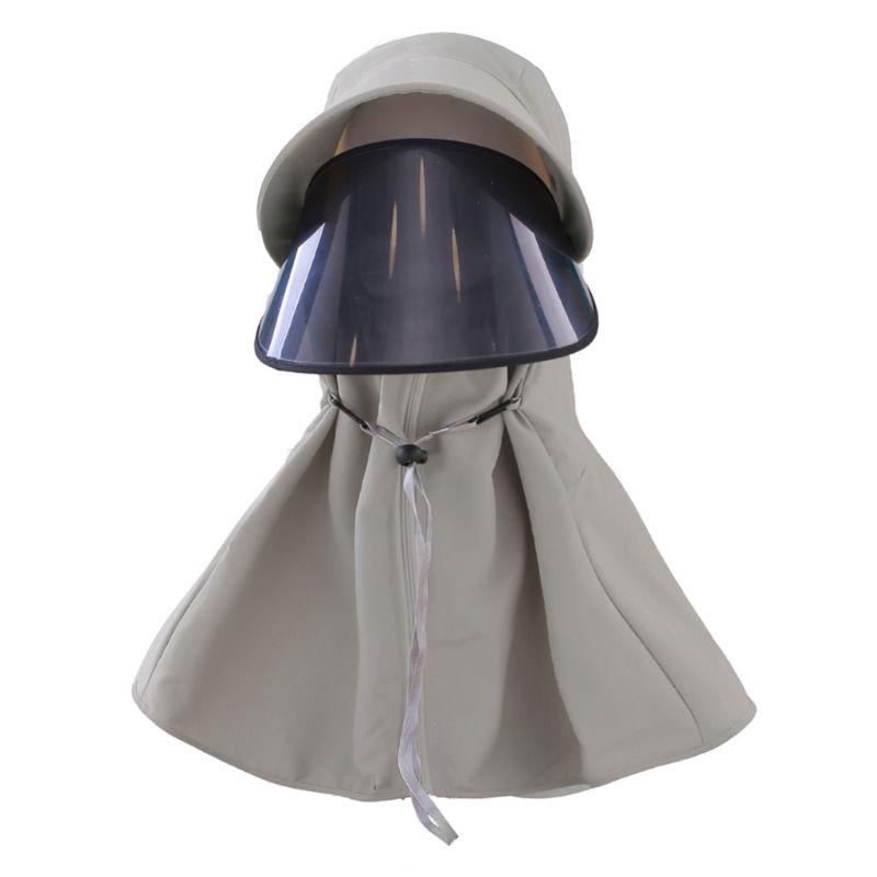 Unisex Sunscreen Hat with Detachable 