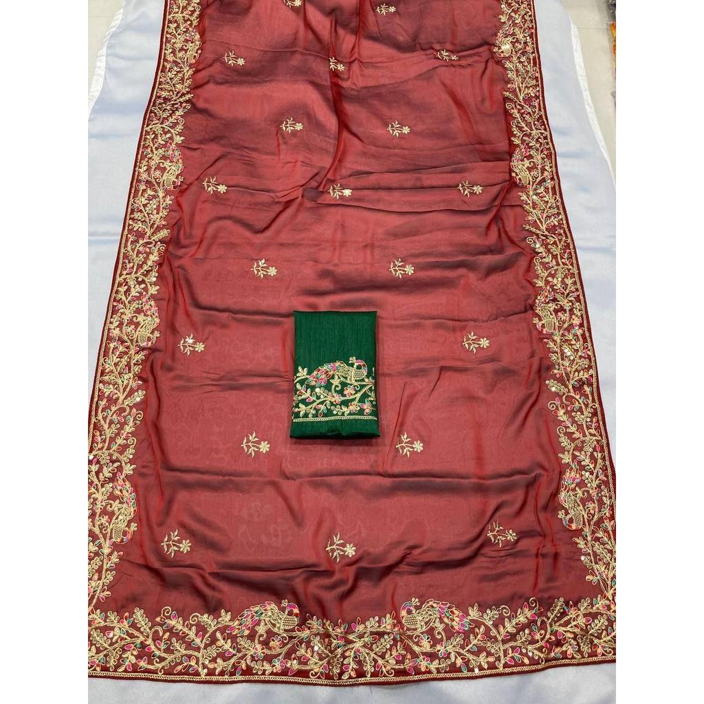 Trending Wedding Collection Rangoli Silk Saree