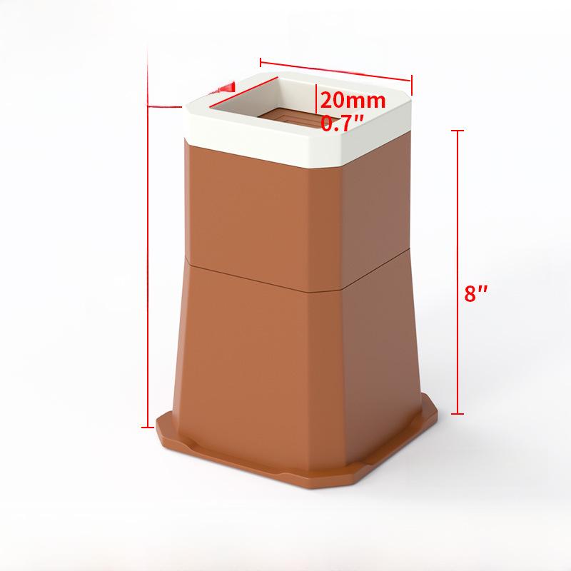 Tampoane reglabile de înălțire pentru mobilier pentru paturi, mese, canapele, scaune, mașini de spălat și frigidere