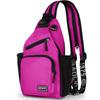 Geestock Convertible Backpack 2 In1 Small Sling Backpack For Women Crossbody Daily Bag Waterproof Chest Bag For Travel Hiking