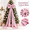 Christmas Decorations with Bows for Christmas Tree, Valentine's Day, Wedding, Party and Holiday Decor