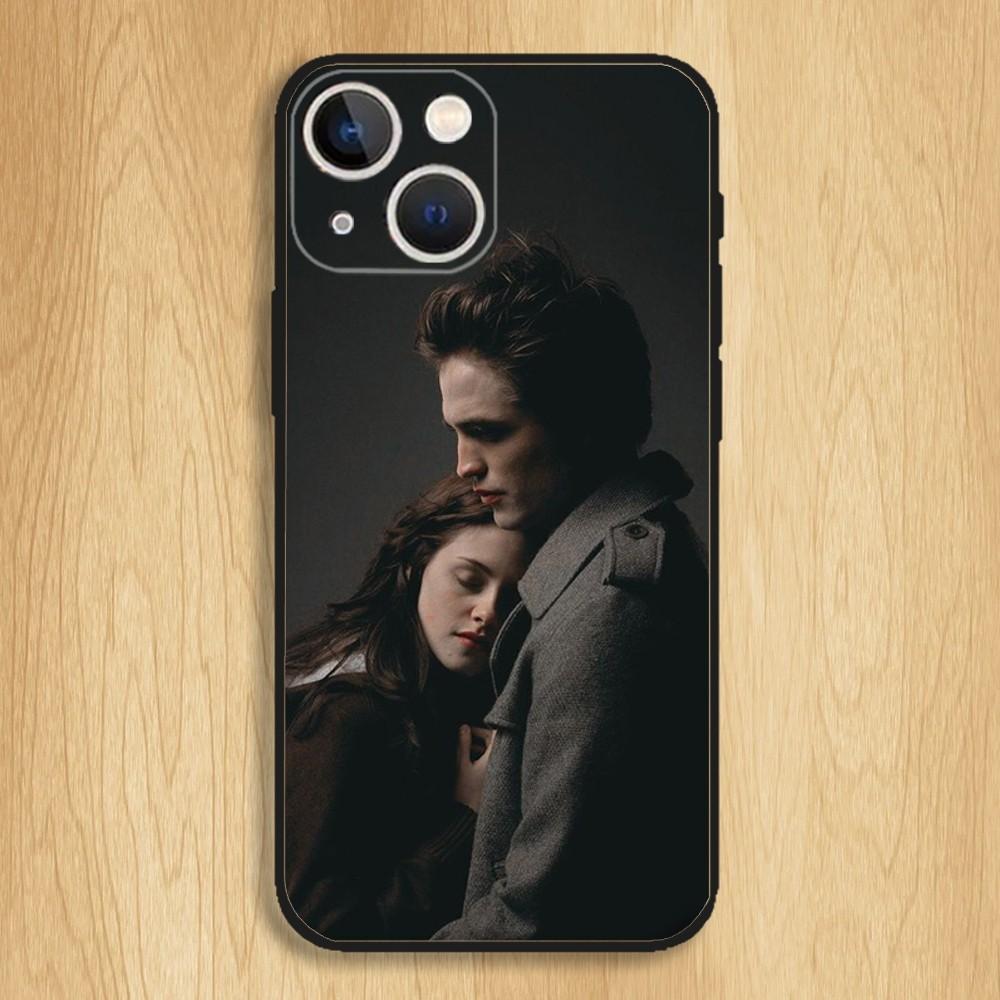 Twilight TV Series Phone Case For iPhone15,14,13,12,11,Pro,Max,Plus,Mini,X,XS,XR,8,7,6,S,Plus,SE Soft Black Case