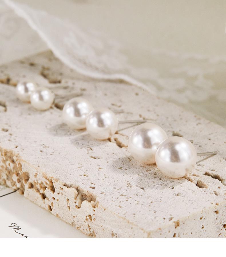 2024 Min Yue S925 Sterling Silver Pearl Stud Earrings for Women: Elegant and Simple High-End Jewelry