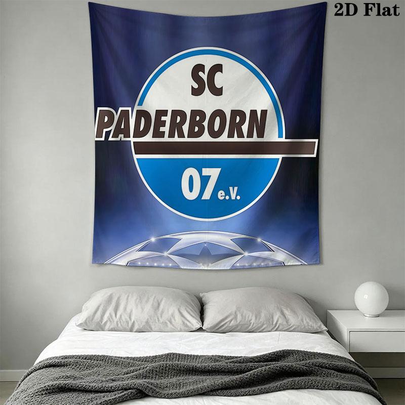 Paderborn Logo Wall Hanging Printed Fabric Blanket Decorative Tapestries for Bedroom Living Room Home Decor