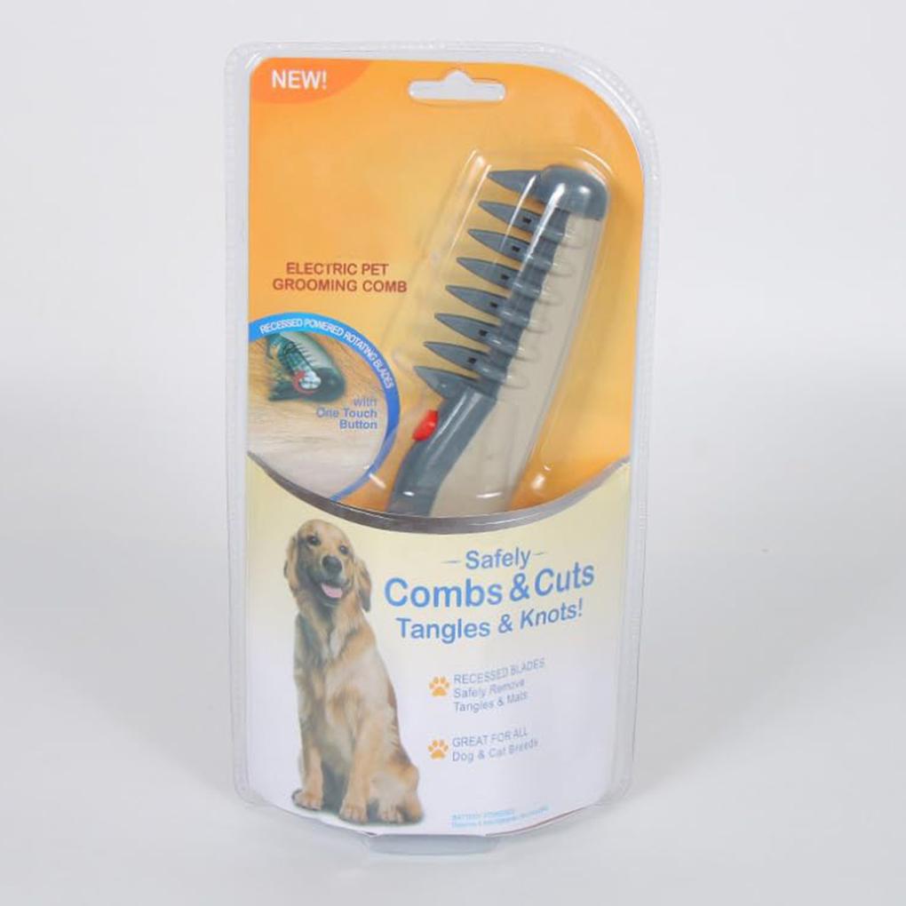 Grzebień Usuń Sierść Zwierzęcia Elektryczny Grzebień Sierść Zwierzęcia Obrotowe Węzły Gładki Wydajny Grzebień Do Łatwego Rozczesywania Włosów Szczotka Do Pielęgnacji Kota