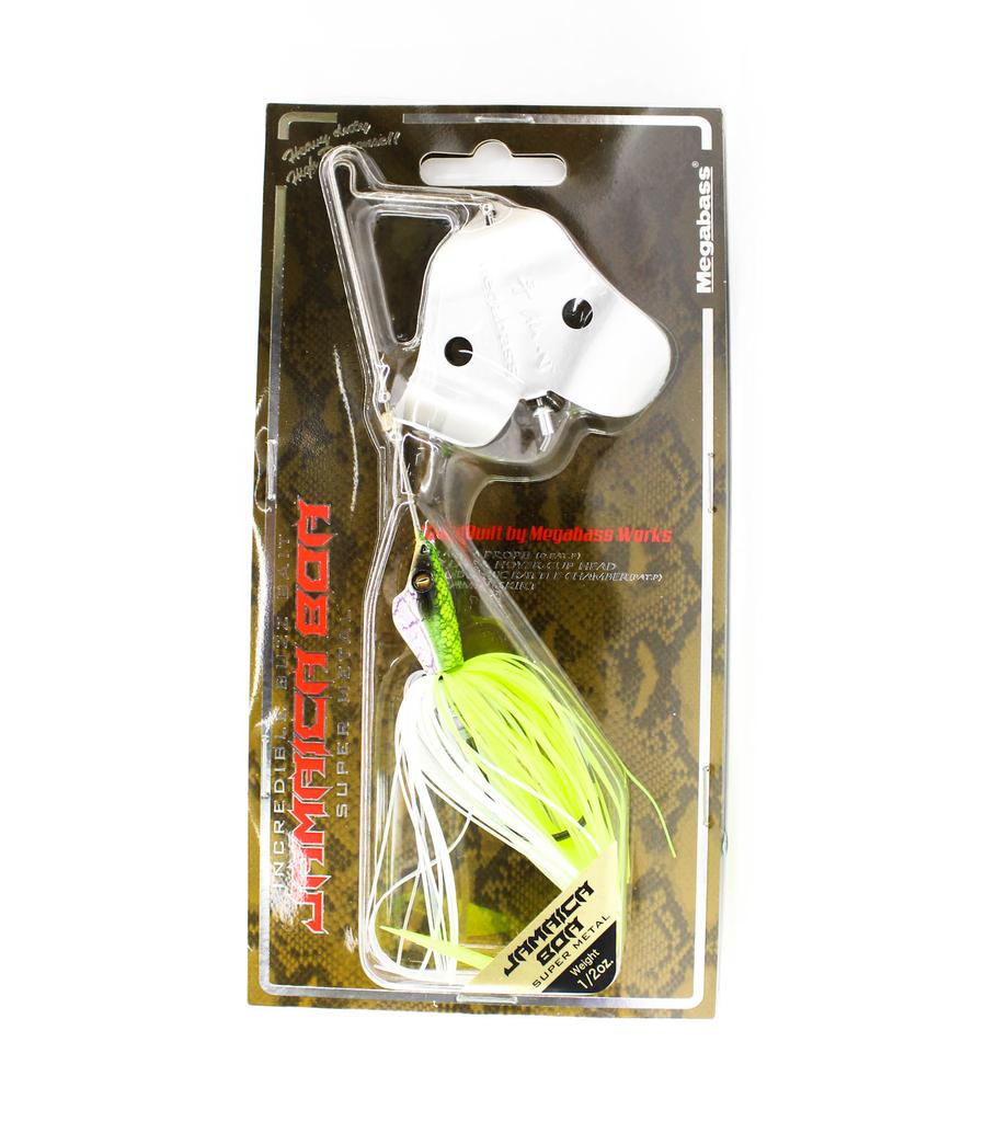 Megabass Jamaica Boa 1/2 oz Momeală Buzzbait Scufundătoare Chart Viper (4224)