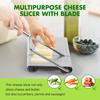 Cheese Slicer - Multipurpose Cheese Cutter for Block Cheese, Butter, Fruits & Vegetables - Easy To Clean