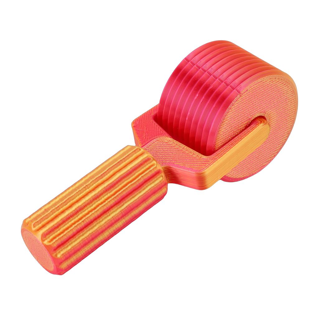 Rhinestone Painting Roller Easy Grip Handheld Rhinestone Embroidery Press Roller for Pressing Red Gold Gradient Color