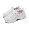 Skechers DLites 1.0 Tela Cómodas Versátiles Duraderas Ligeras de Caña Baja Casual Zapatillas para Mujer Blancas 150031-WSL