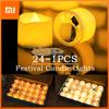 Xiaomi 24~1 BUC 2 Tipuri Lumânări LED Fără Flacără Simulate Lumânări Electrice Nuntă Crăciun Halloween Petrecere Festival Decorare