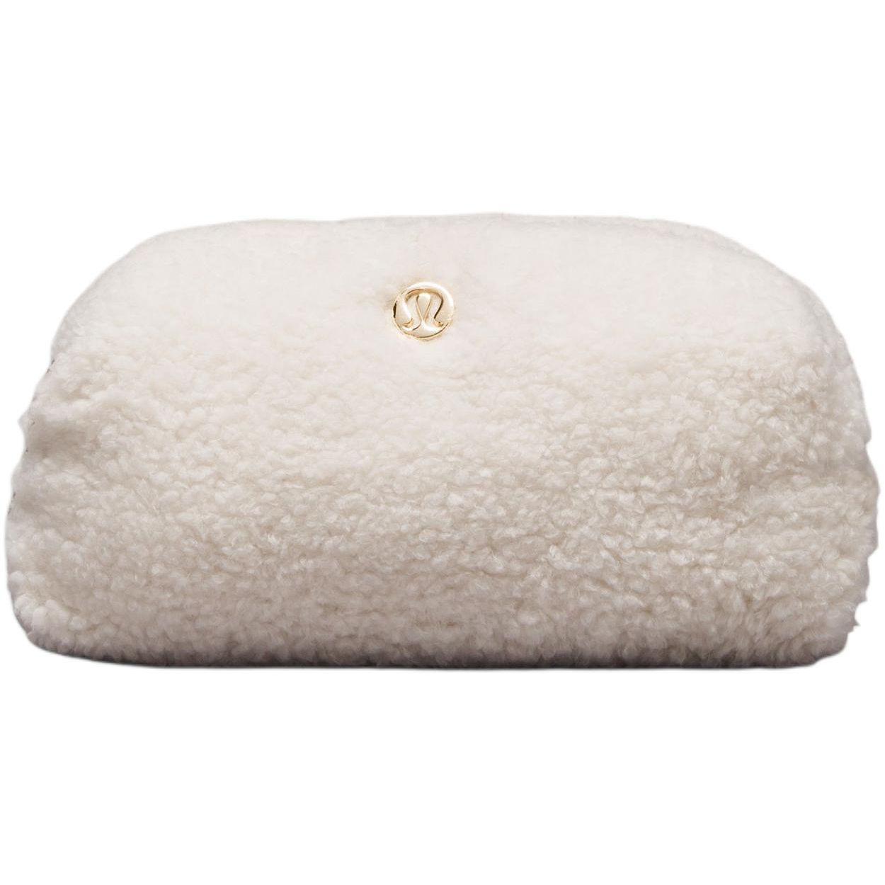 

Lululemon Feeling Ready Fashionable Versatile Fabric Storage Bag Small Women Bags White Gold LW9ERBS-272753 White Opal & Gold,Small