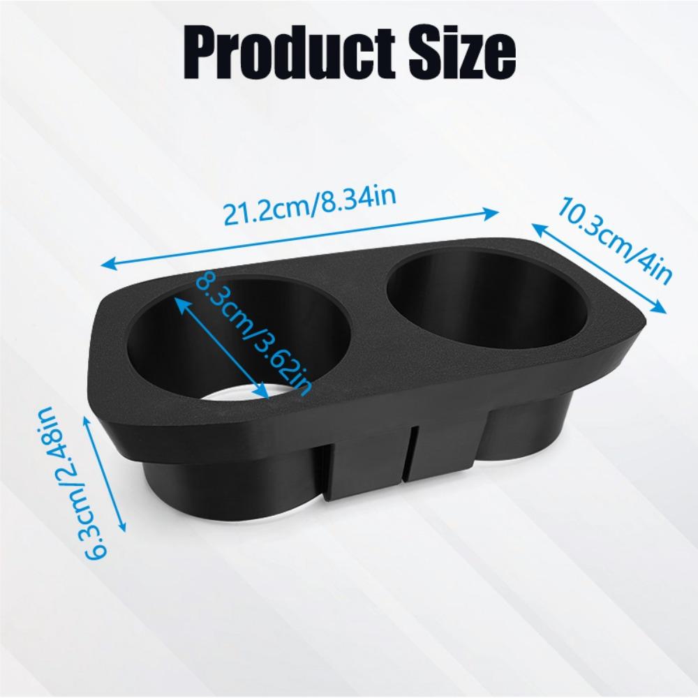 Double Hole Beverage Car ABS Cup Holder For 2003-2009 Toyota 4Runner Cup Holder Insert