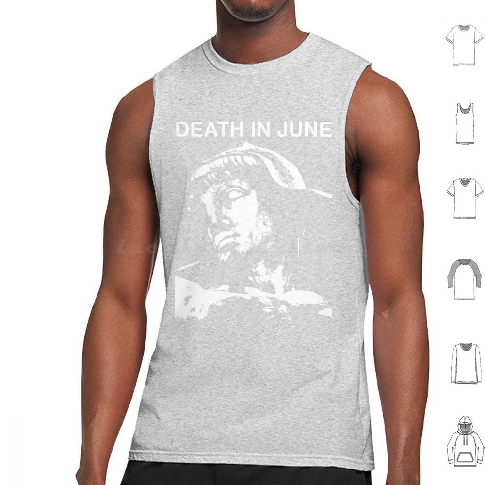 

Death Nada Tank Tops Vest Sleeveless Current 93 Tg Coil Skinny Puppy Diamanda Galas Sunn O Neurosis The Sisters Of 3XL