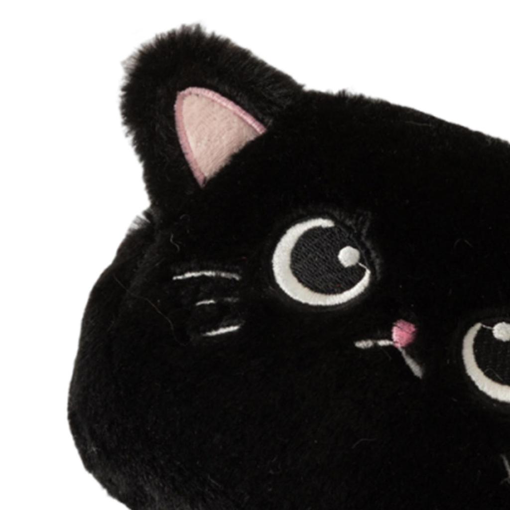 Cat Face Purse with Zipper Cartoon for Boys Girls Kids Child Gift