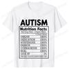 Female Clothing Autism Nutrition Shirt for Women Autism Awareness Month T-shirts Autism Quote Summer Tees Acceptance Y2k Tops