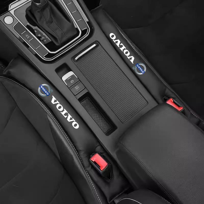 2Pcs Car Seat Gap Filling Plug Cushion Side Seam Leak Proof Strip For Volvo XC90 V90 V60 XC60 V40 EC40 EX40 S80 S60 S90 C40 XC40