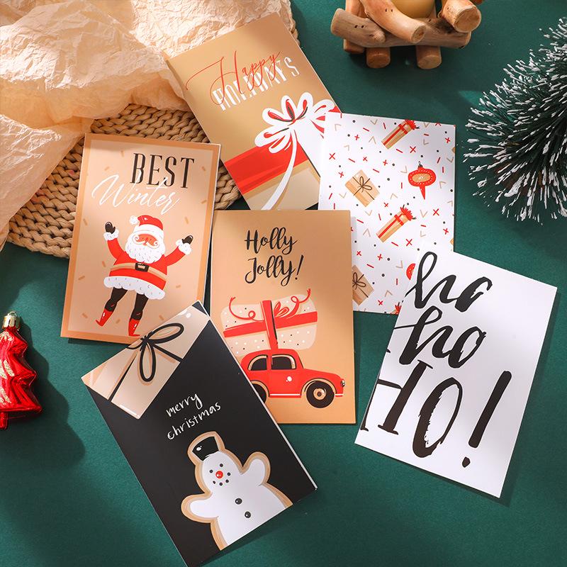 24 Creative Christmas Greeting Card Sets with Envelopes