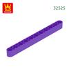 35Pcs/lot 32525 1x11 Thick Hole Block Moc Colours Accessories Compatible with with Brick DIY Children's Toy Building Assembly Parts