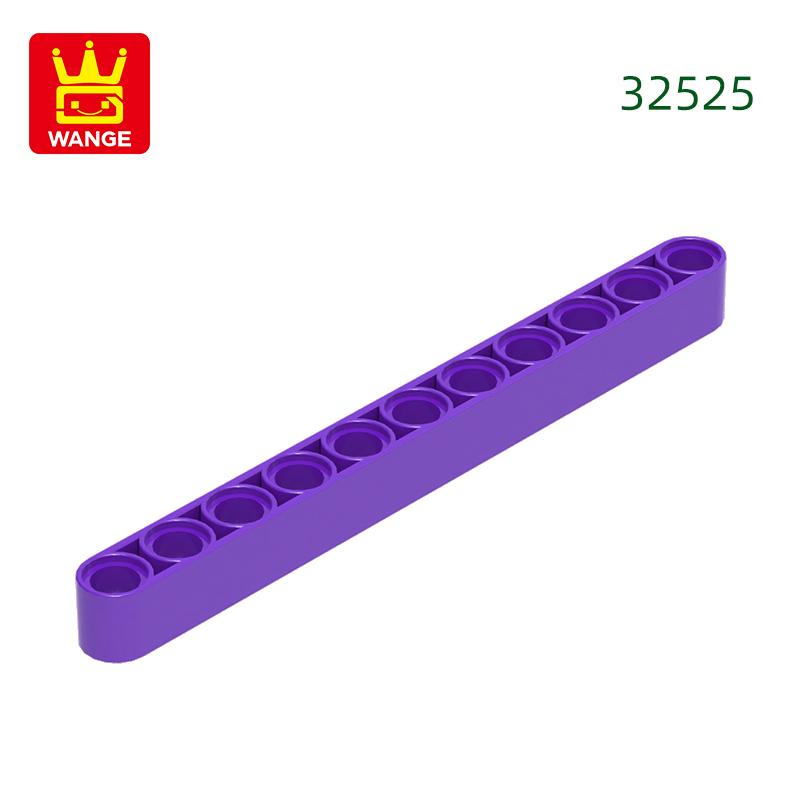 35Pcs/lot 32525 1x11 Thick Hole Block Moc Colours Accessories Compatible with with Brick DIY Children's Toy Building Assembly Parts