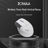 JOMAA Ergonomische kabellose Bluetooth wiederaufladbare vertikale leise Maus