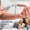 Wood Handle Corkscrew Professional Wine Opener Portable Screw Corkscrew Multifunction Beer Cap Bottle Opener Kitchen Bar Tool