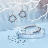 304 Stainless Steel Spacer Beads, Round, Stainless Steel Color, 3~8x2~6.5cm, Hole: 1~2.5mm, 290pcs/box
