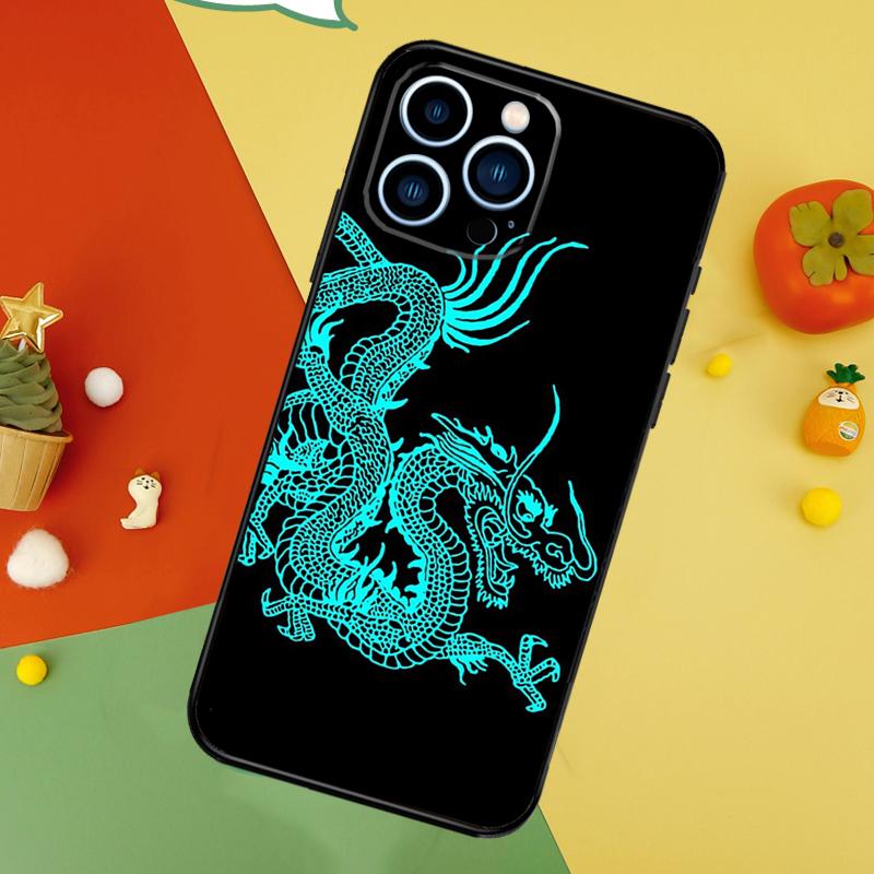 Ancient Japanese Dragon Phone Case For iPhone 17 Pro Max16 15 14 13 11 12 Pro Max Plus 12 13 Mini 16e 17 Air Cover